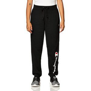 CLEARANCE  - Champion Black Script Logo Powerblend Joggers